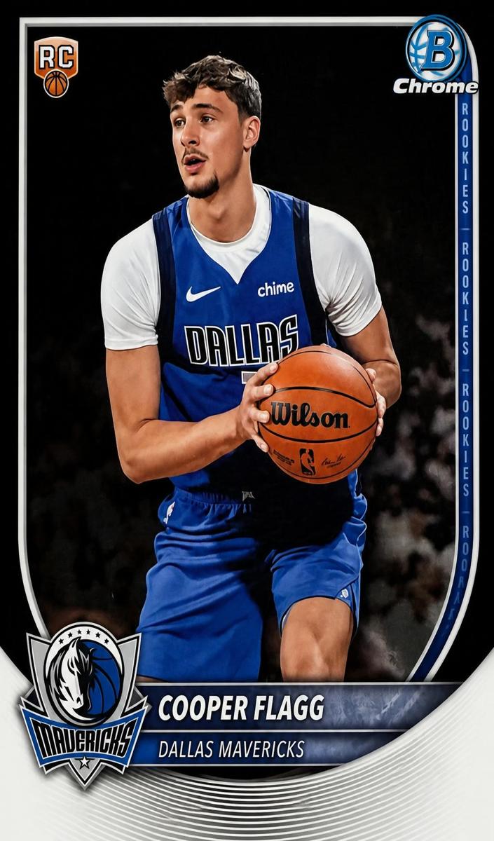 Cooper Flagg 2025 Bowman Basketball card
