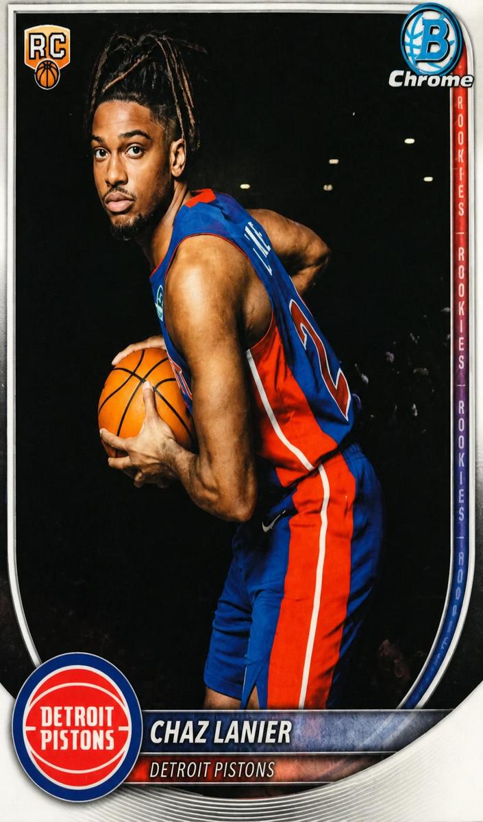 Chaz Lanier 2025 Bowman Basketball card