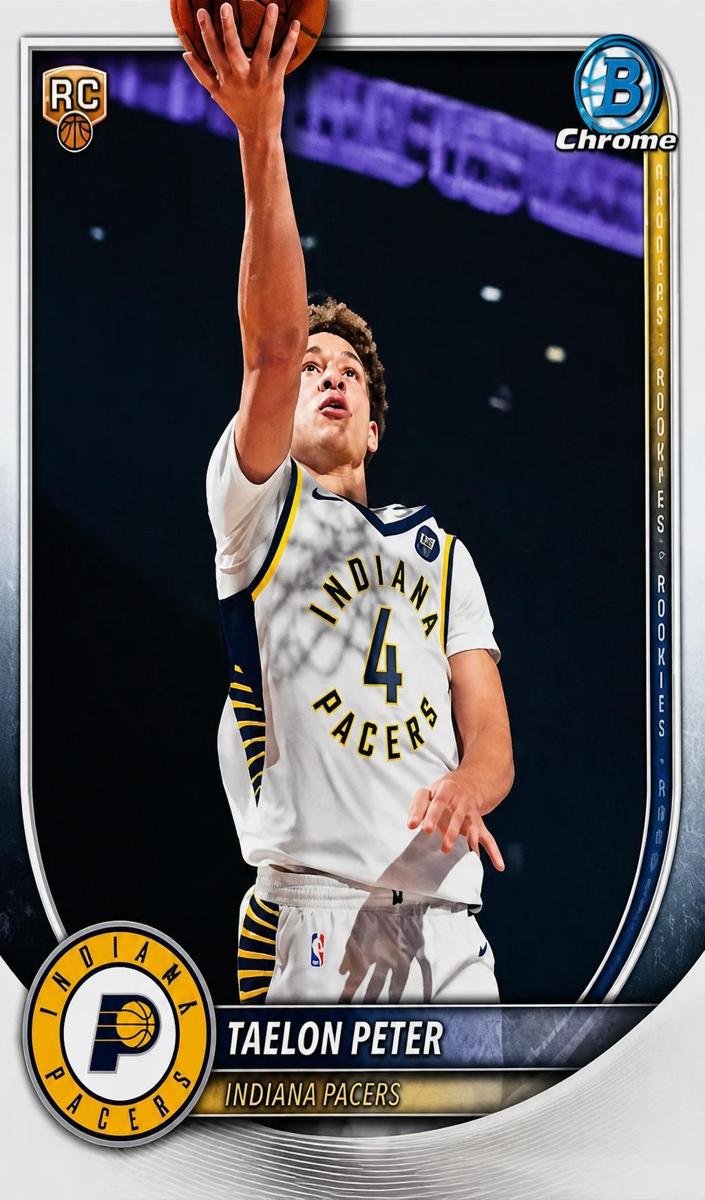 Taelon Peter 2025 Bowman Basketball card