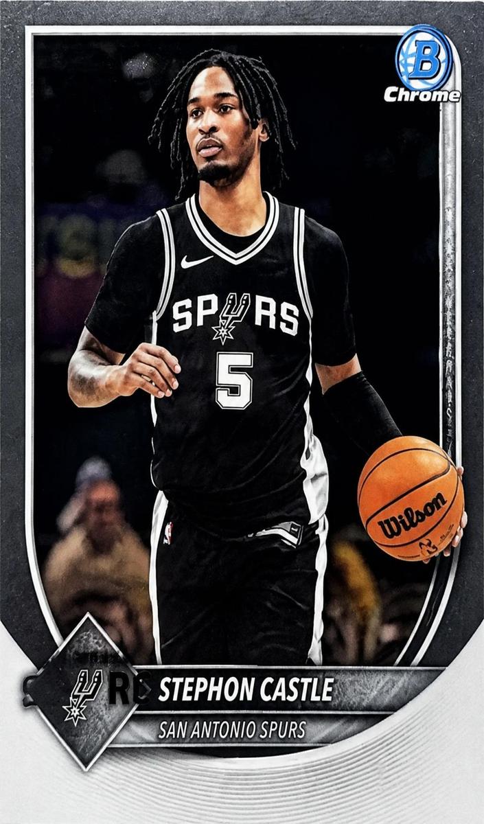 Stephon Castle 2025 Bowman Basketball card