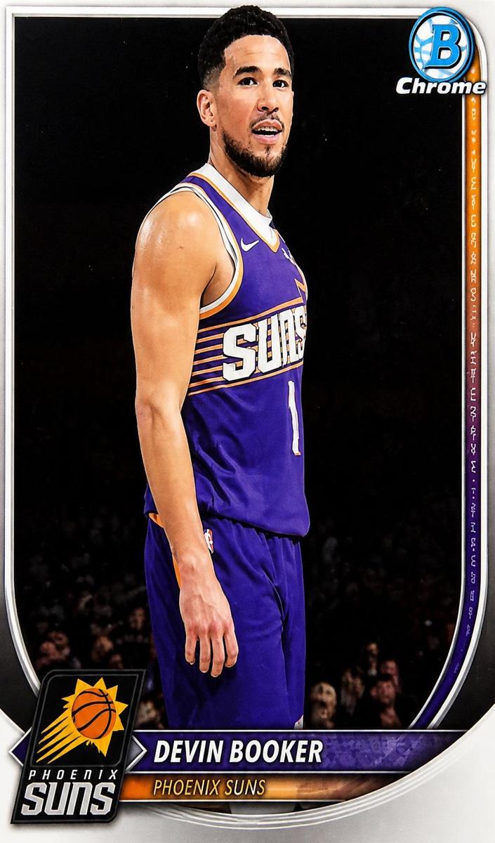 Devin Booker 2025 Bowman Basketball card