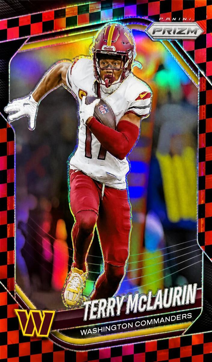 Terry McLaurin 2025 Prizm Football card
