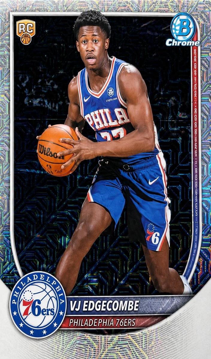 VJ Edgecombe 2025-26 Bowman Mega Box Basketball card