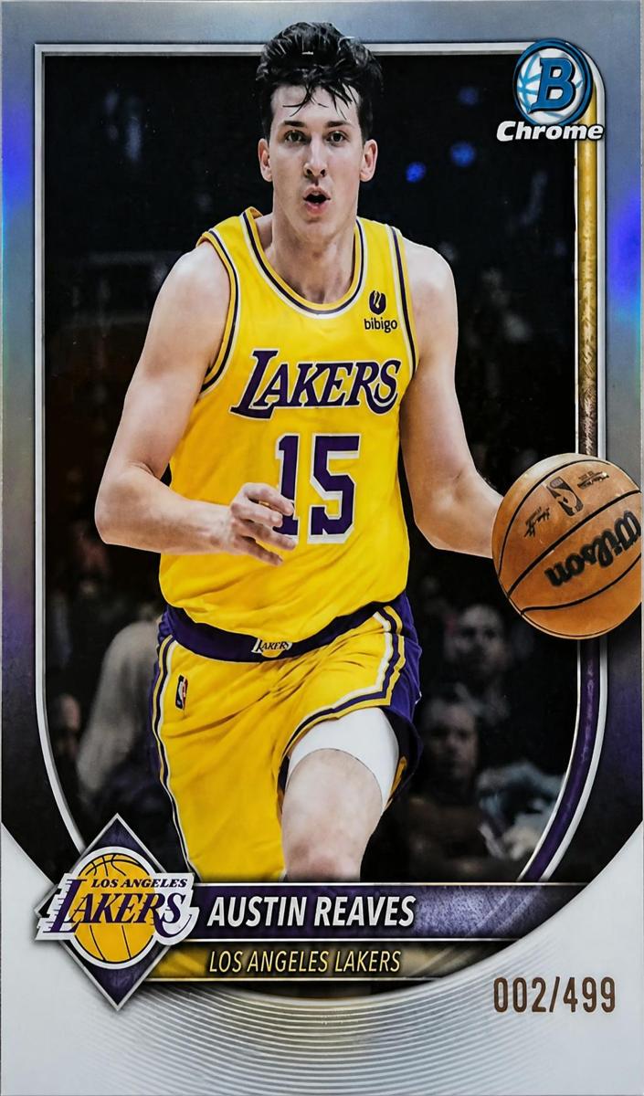 Austin Reaves 2025 Bowman Basketball card