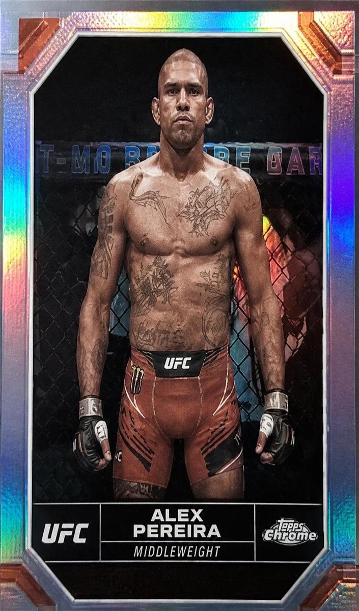 2024 Alex Pereira [Sepia Refractor] #4