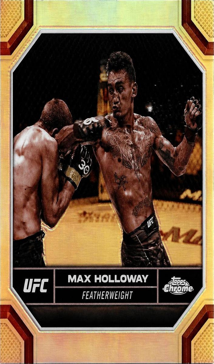 2024 Max Holloway [Sepia Refractor] #131