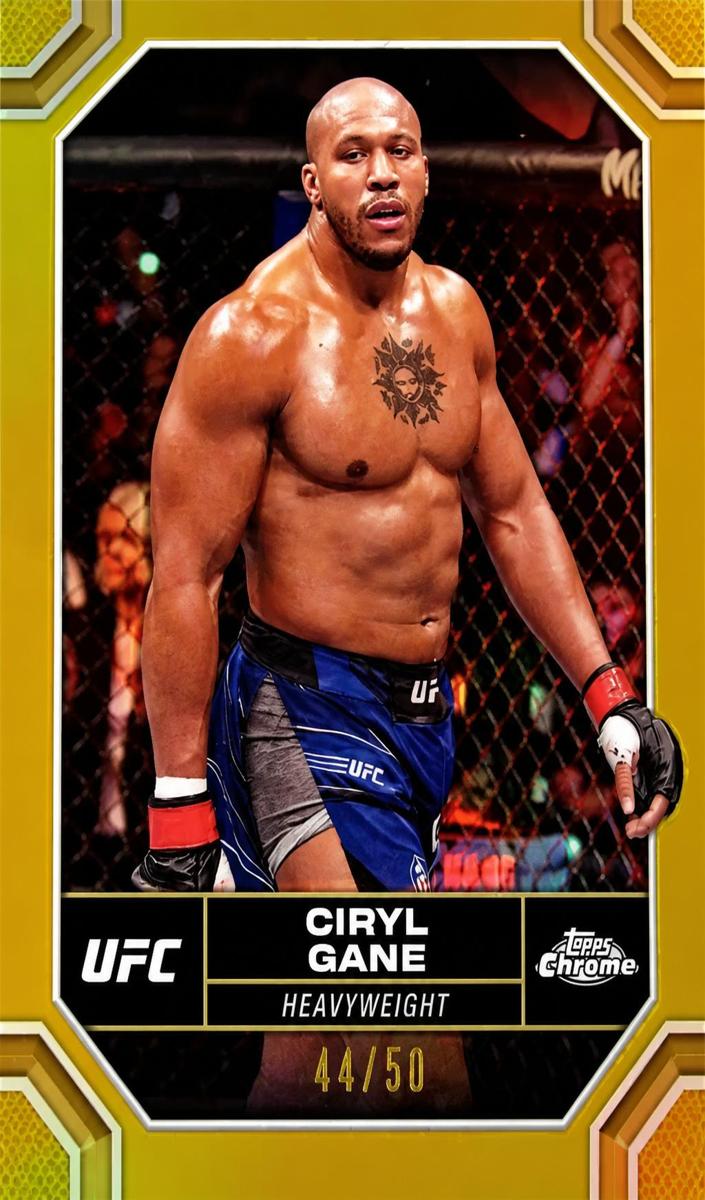 2024 Ciryl Gane [Gold Refractor] #47
