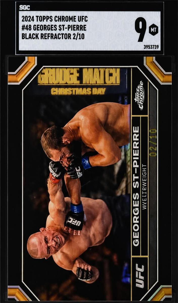 2024 Georges St-Pierre [Black Refractor] #68