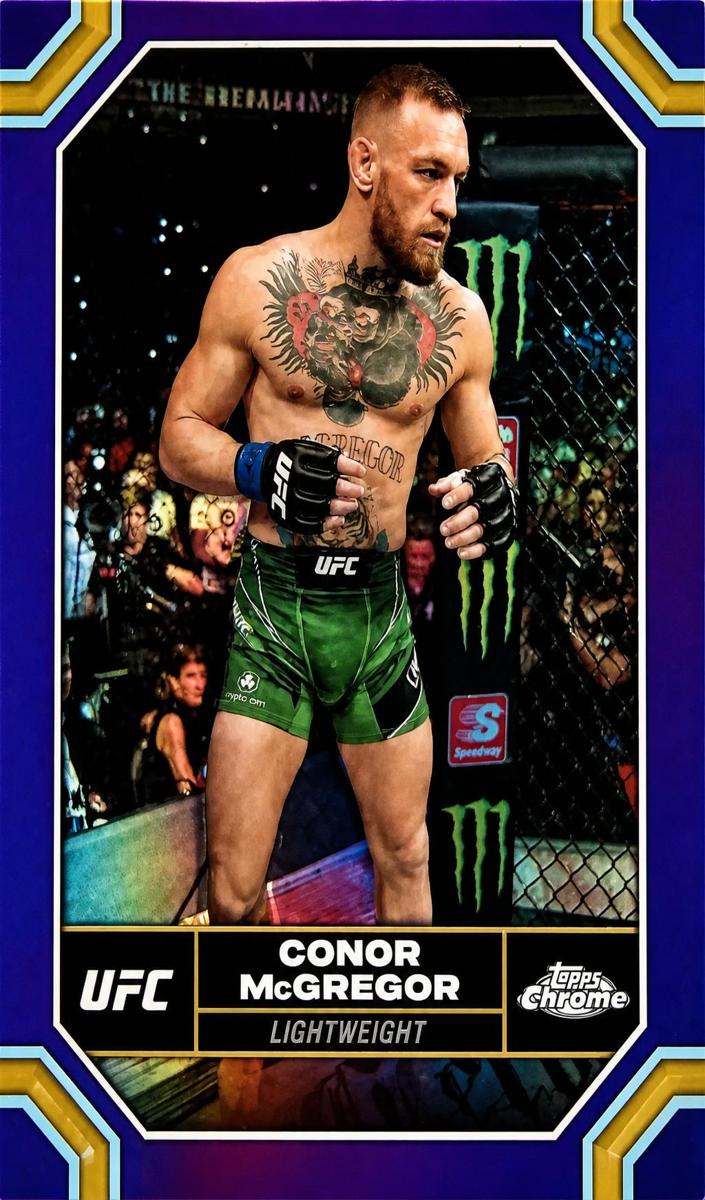2024 Conor McGregor [Purple Refractor] #49