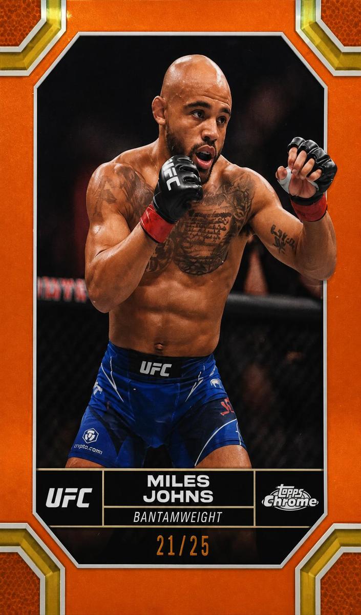 2024 Miles Johns [Orange Refractor] #140