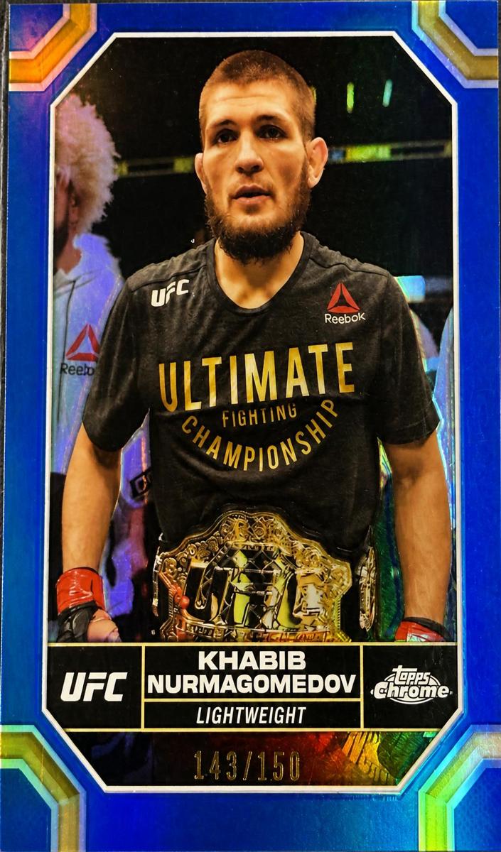 2024 Khabib Nurmagomedov [Blue Refractor] #112