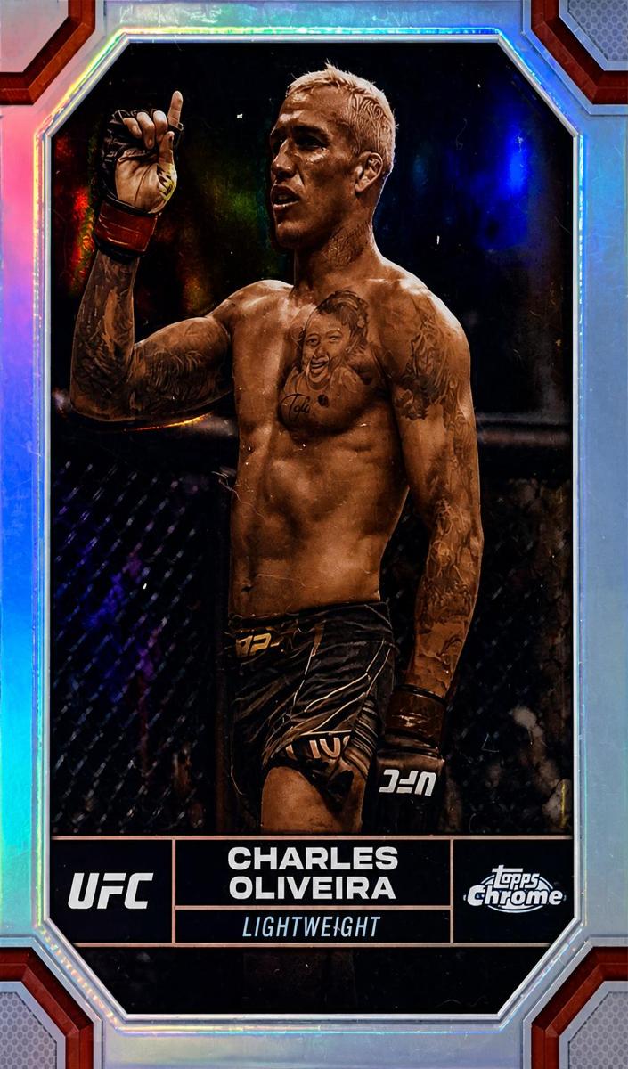 2024 Charles Oliveira [Sepia Refractor] #42
