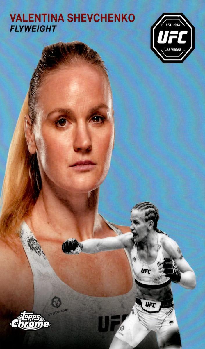 2024 Valentina Shevchenko [Refractor] #FFT-3