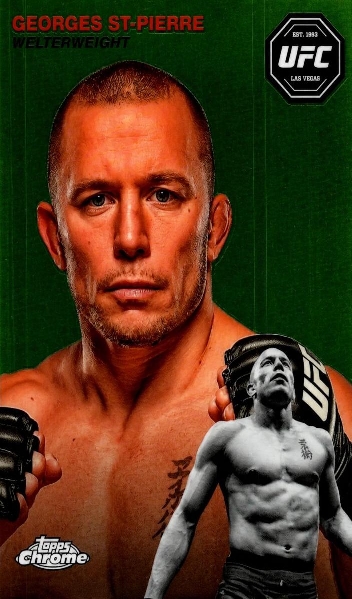 2024 Georges St-Pierre [Black Refractor] #FFT-1