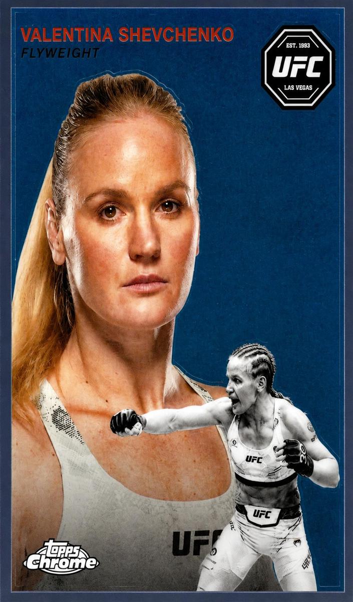 2024 Valentina Shevchenko [Black Refractor] #FFT-3