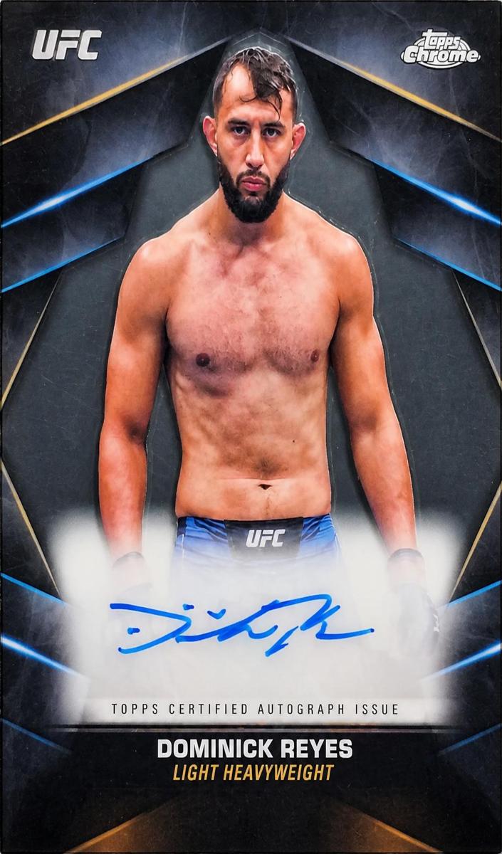 2024 Dominick Reyes [Orange Refractor] #CVA-DRE