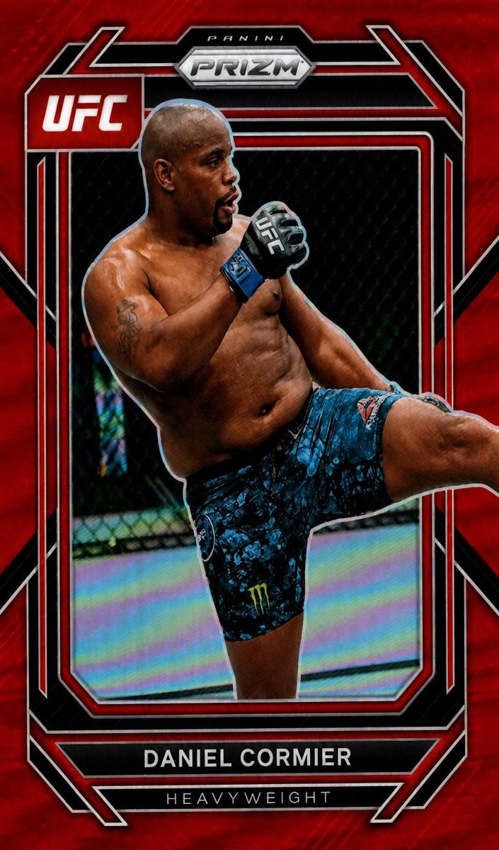 2023 Panini Prizm Daniel Cormier [Red] #145 card