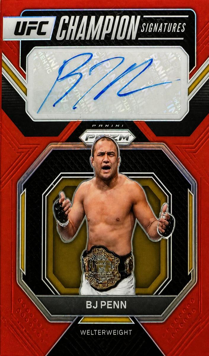 2023 BJ Penn [Red] #CS-BJP