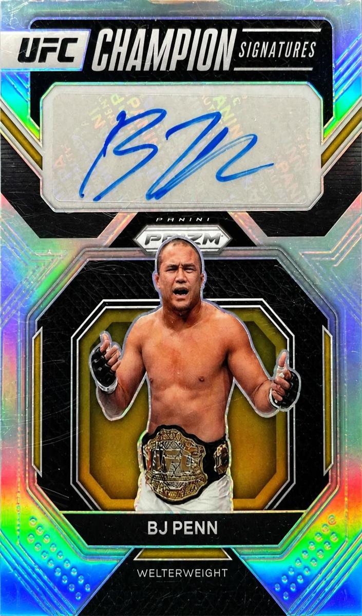 2023 BJ Penn [Silver] #CS-BJP