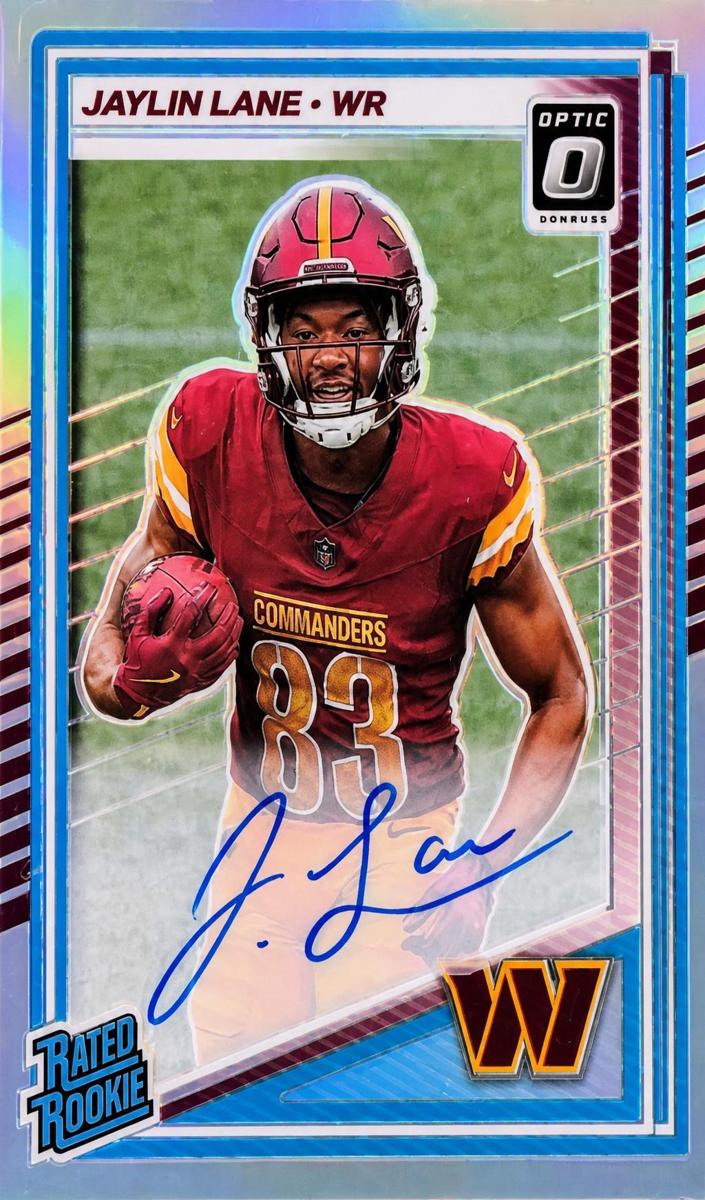 Jaylin Lane 2025 Donruss Optic Football card