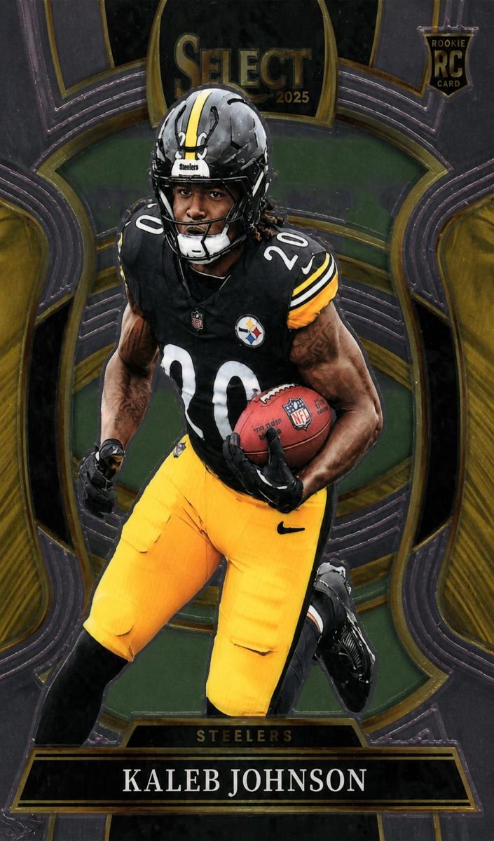 Kaleb Johnson 2025 Select Football card