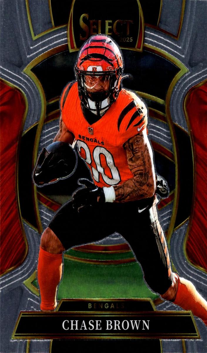 Chase Brown 2025 Select Football card
