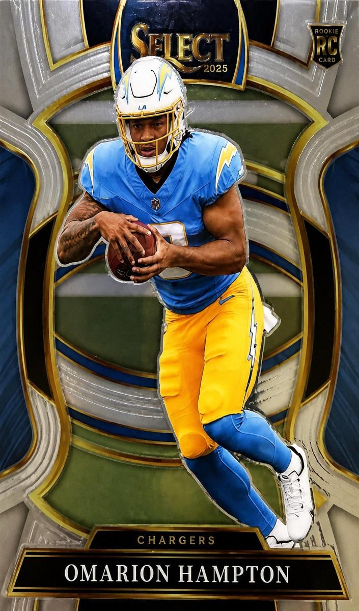 Omarion Hampton 2025 Select Football card