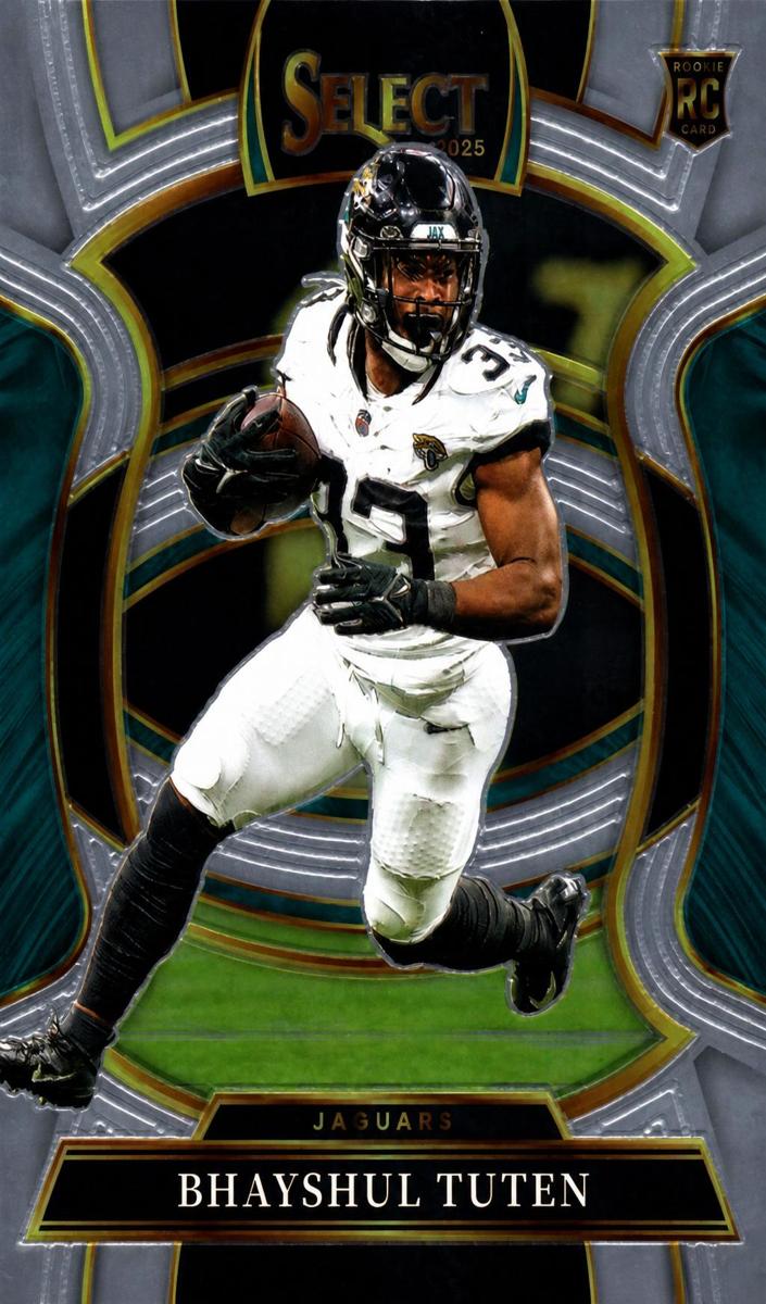 Bhayshul Tuten 2025 Select Football card