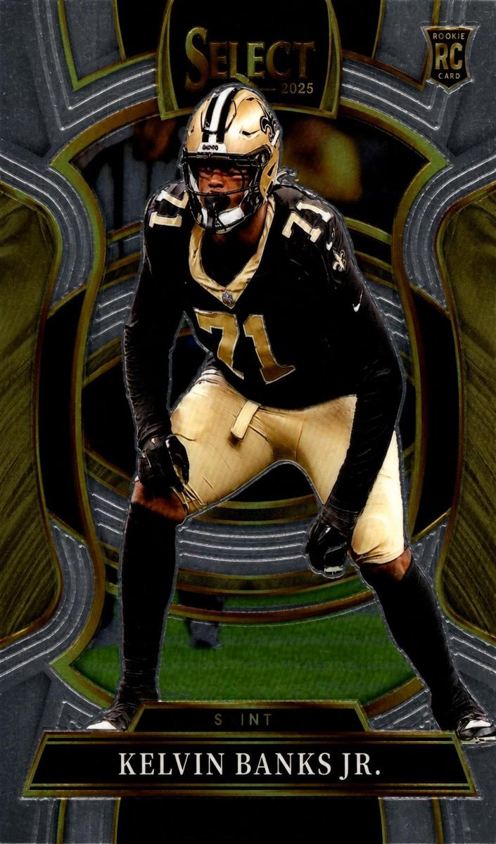 Kelvin Banks Jr. 2025 Select Football card