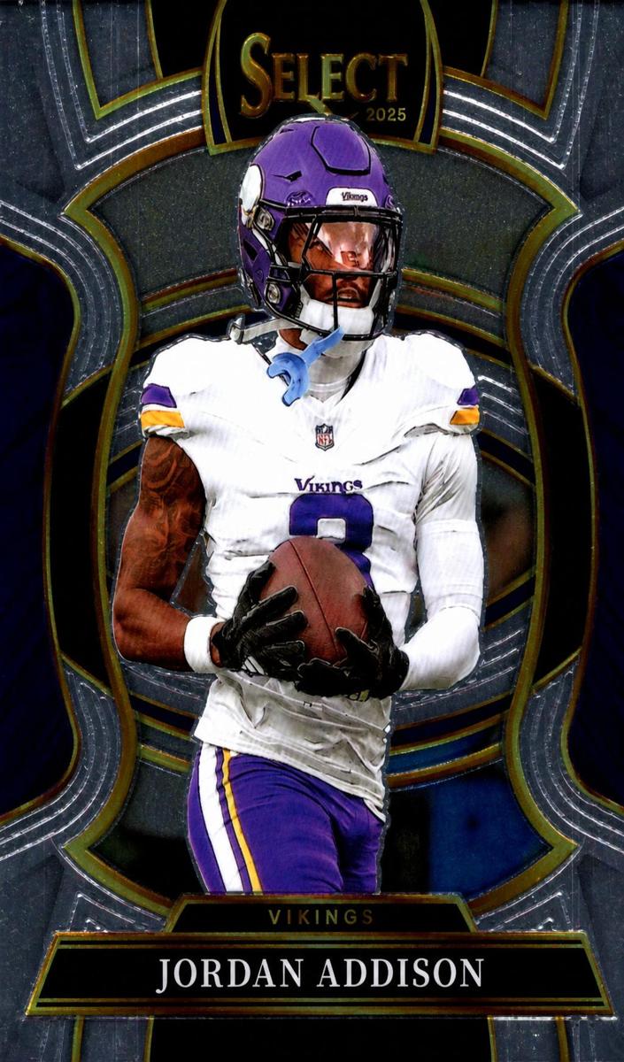 Jordan Addison 2025 Select Football card