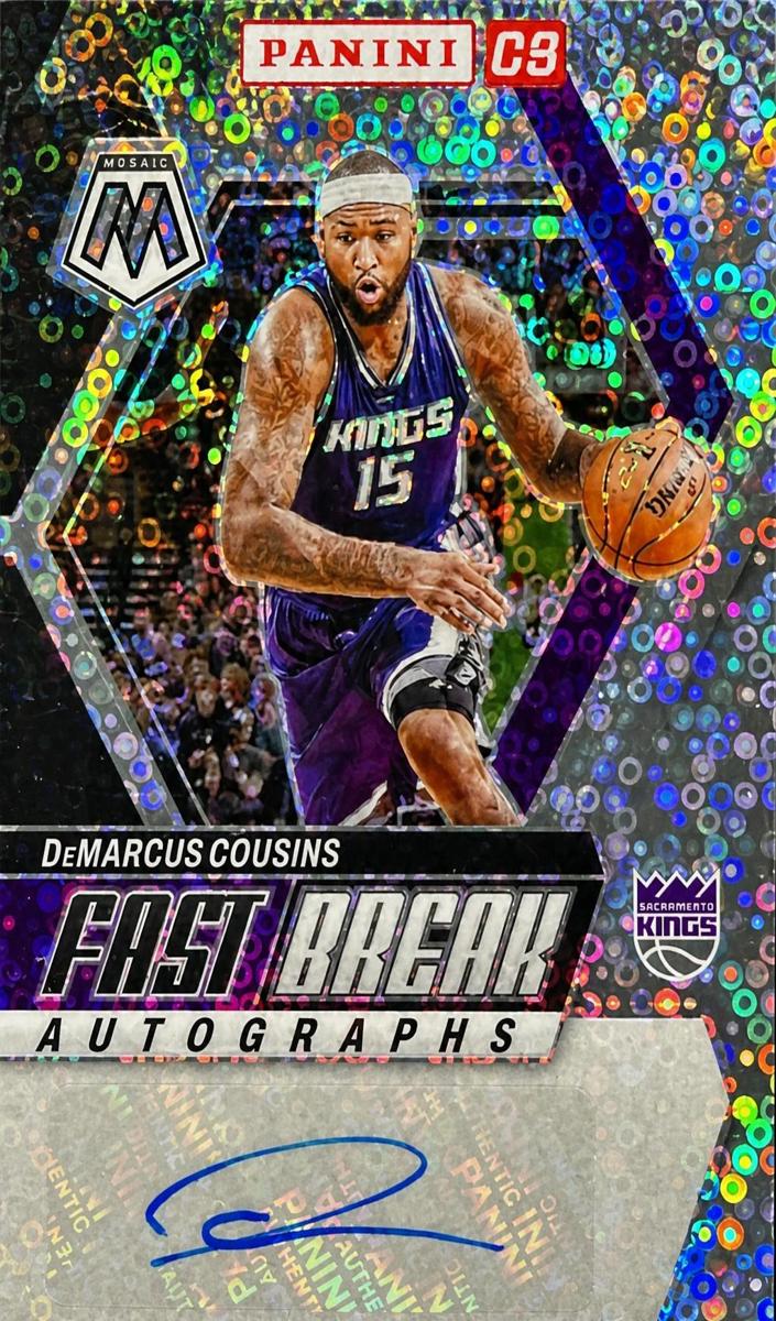 2023 Panini Mosaic DeMarcus Cousins #FB-DMC card