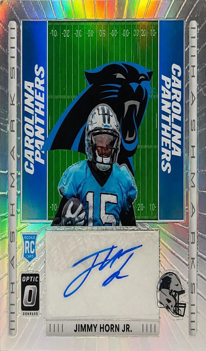 2025 Donruss Optic Jimmy Horn Jr. #HM-JH card