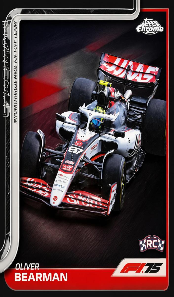 2025 Oliver Bearman #86