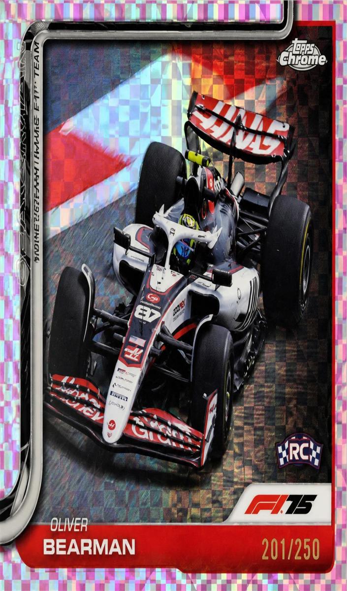 2025 Oliver Bearman [Pink Refractor] #86
