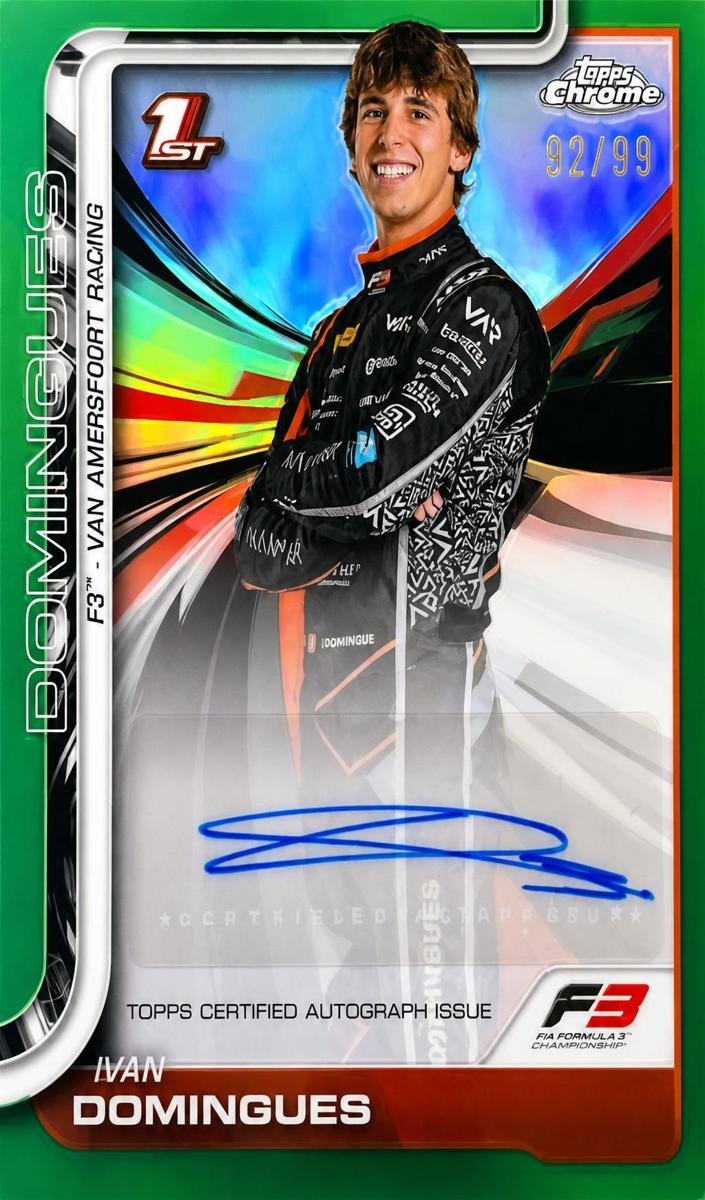 2025 Ivan Domingues [Green Refractor] #CAC-DOM