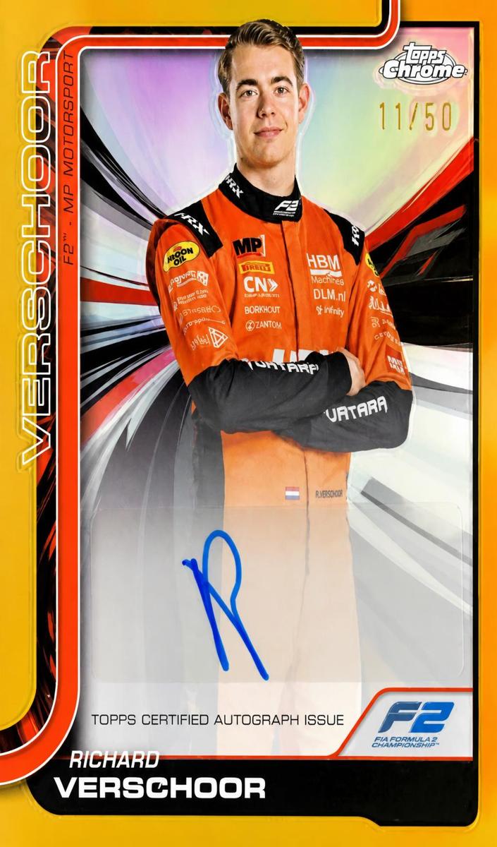 2025 Richard Verschoor [Gold Refractor] #CAC-VERS