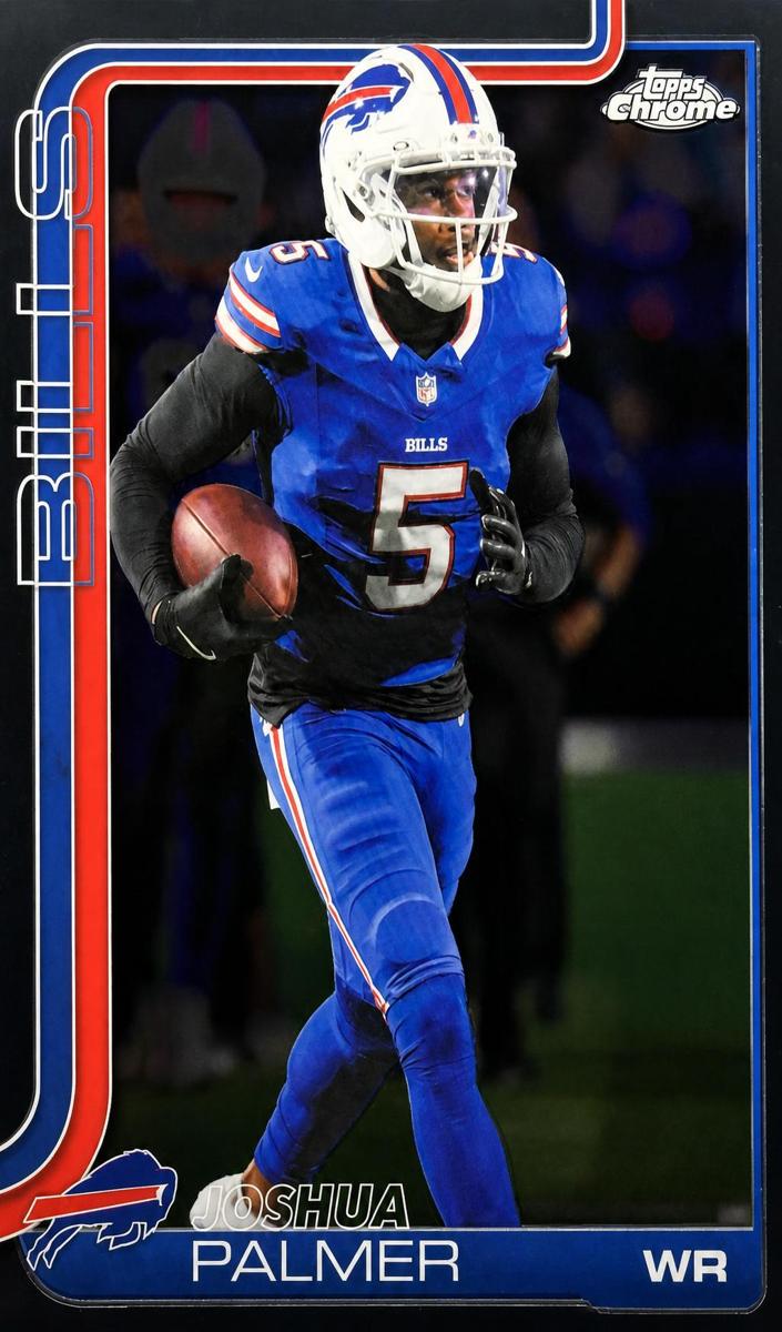 Joshua Palmer 2025 Topps Chrome Football card