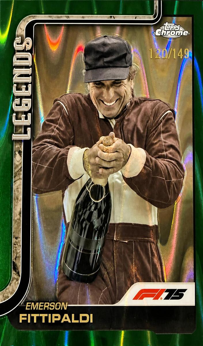 2025 Emerson Fittipaldi [Green RayWave Refractor] #152