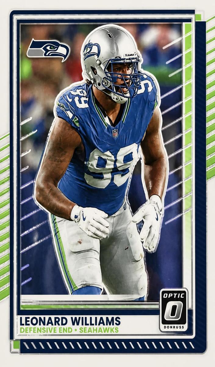 Leonard Williams 2025 Donruss Optic Football card