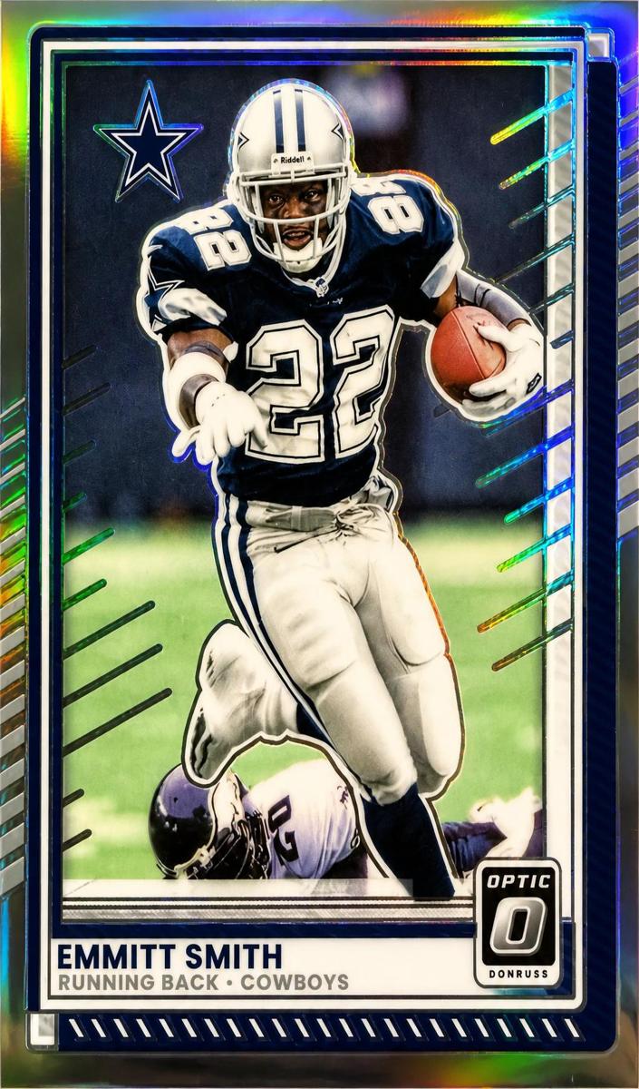 Emmitt Smith 2025 Donruss Optic Football card
