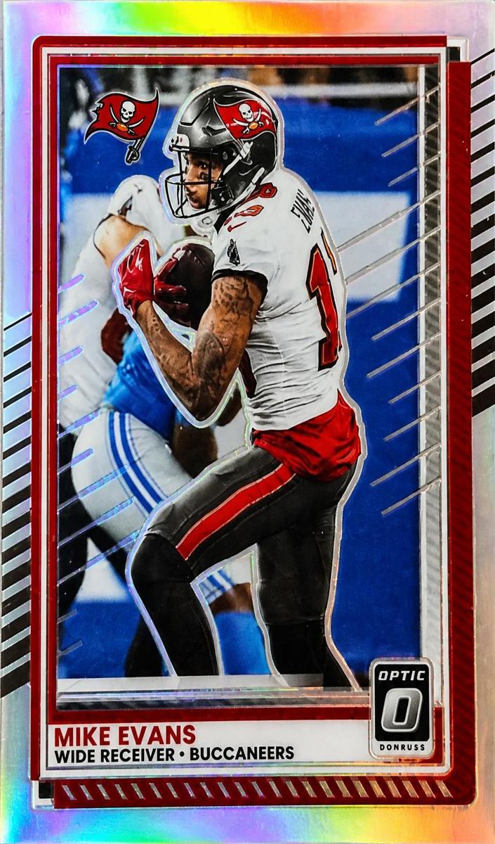 Mike Evans 2025 Donruss Optic Football card