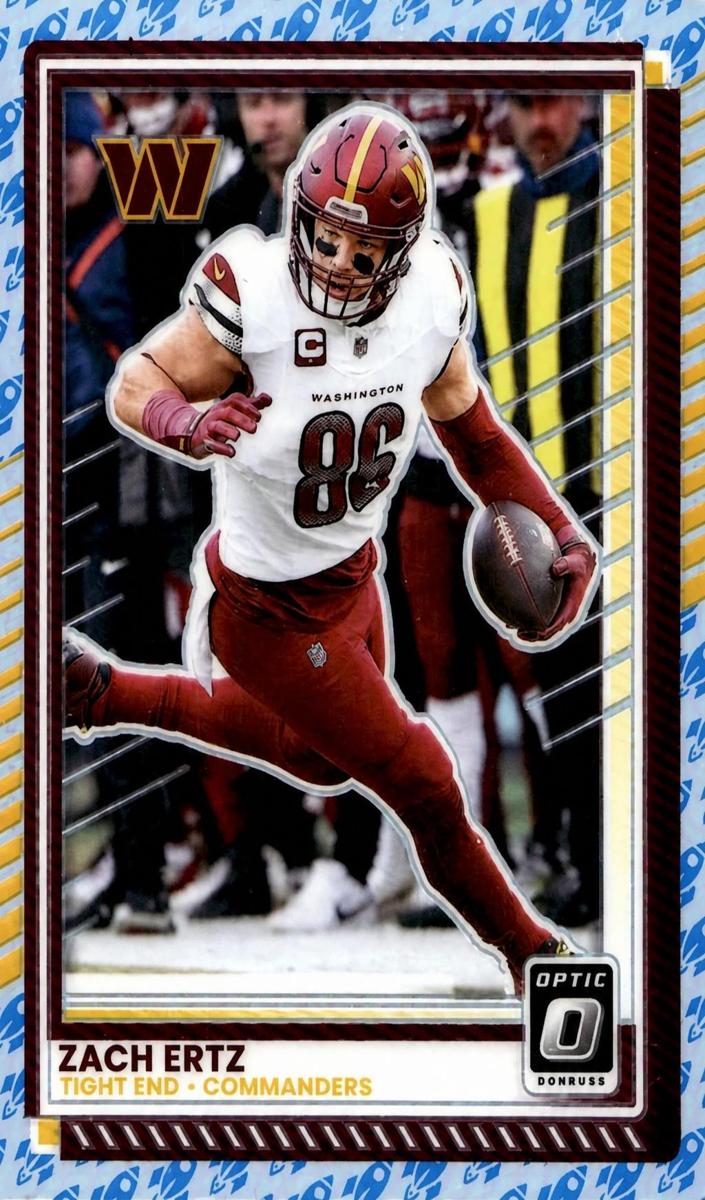 Zach Ertz 2025 Donruss Optic Football card