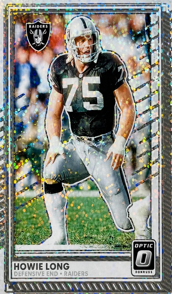 Howie Long 2025 Donruss Optic Football card