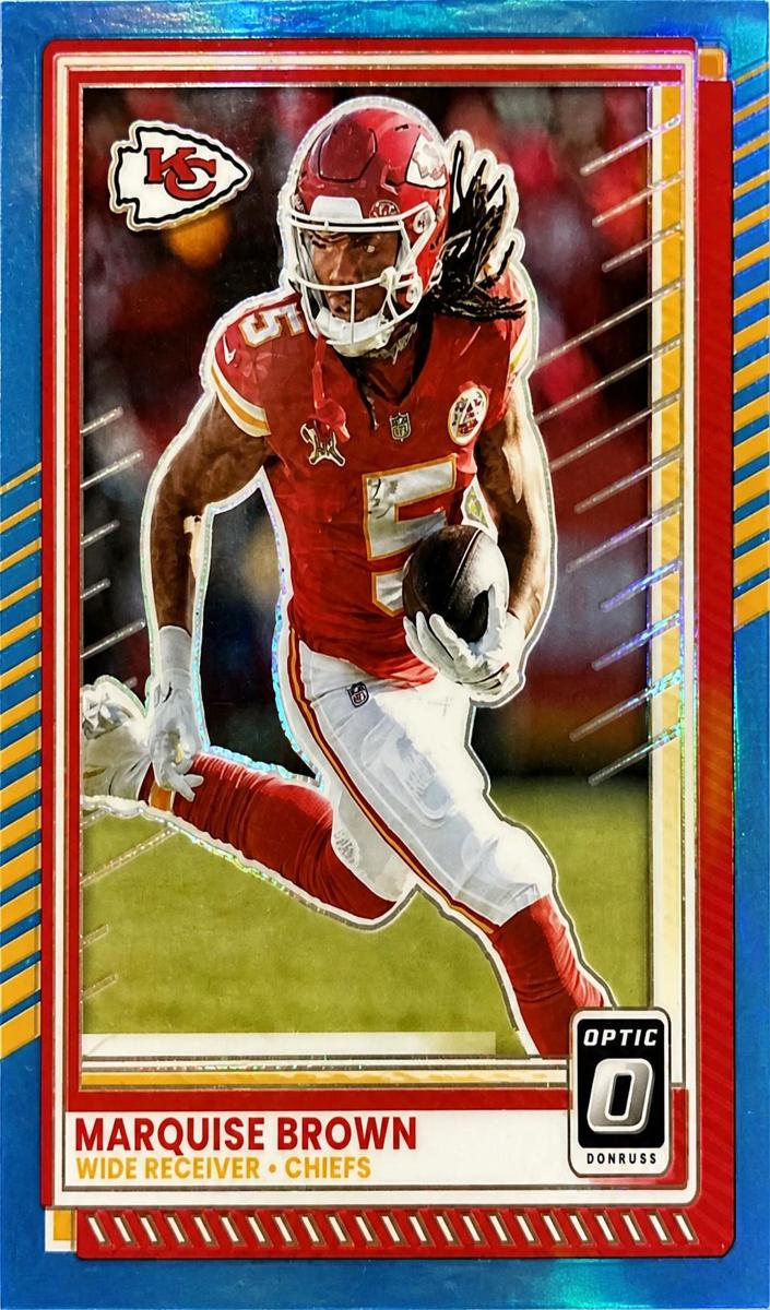 Marquise Brown 2025 Donruss Optic Football card