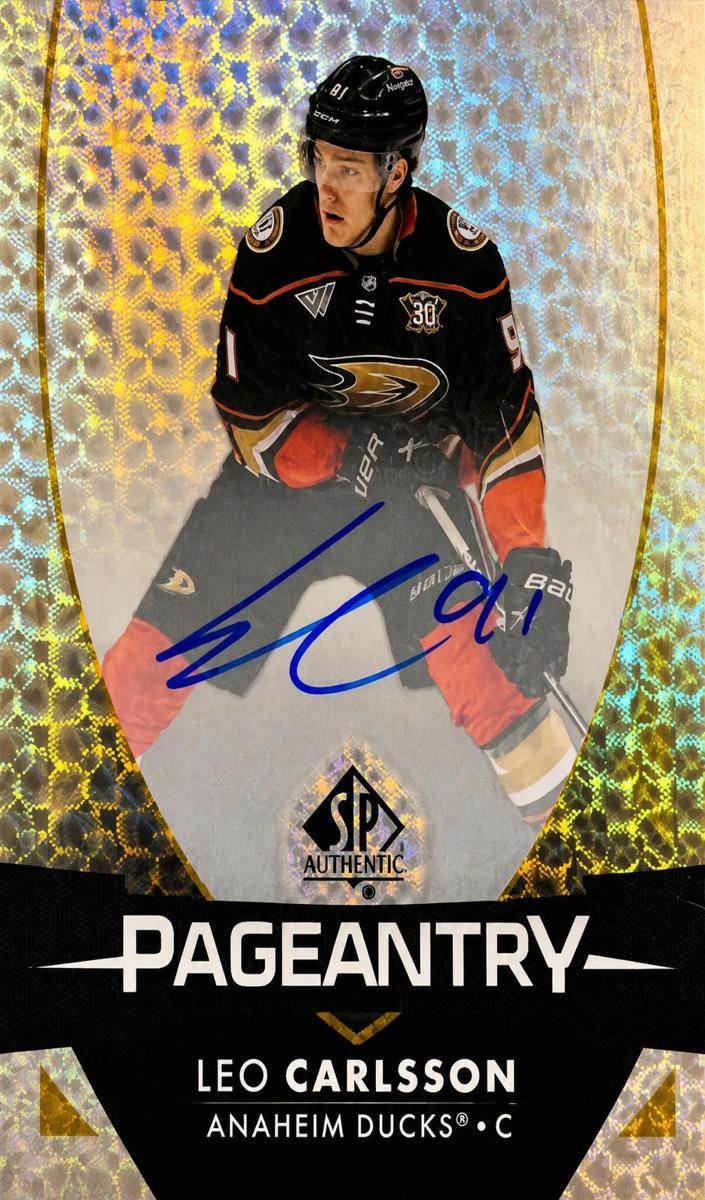 2023 SP Authentic Leo Carlsson [Red] #P-78 card