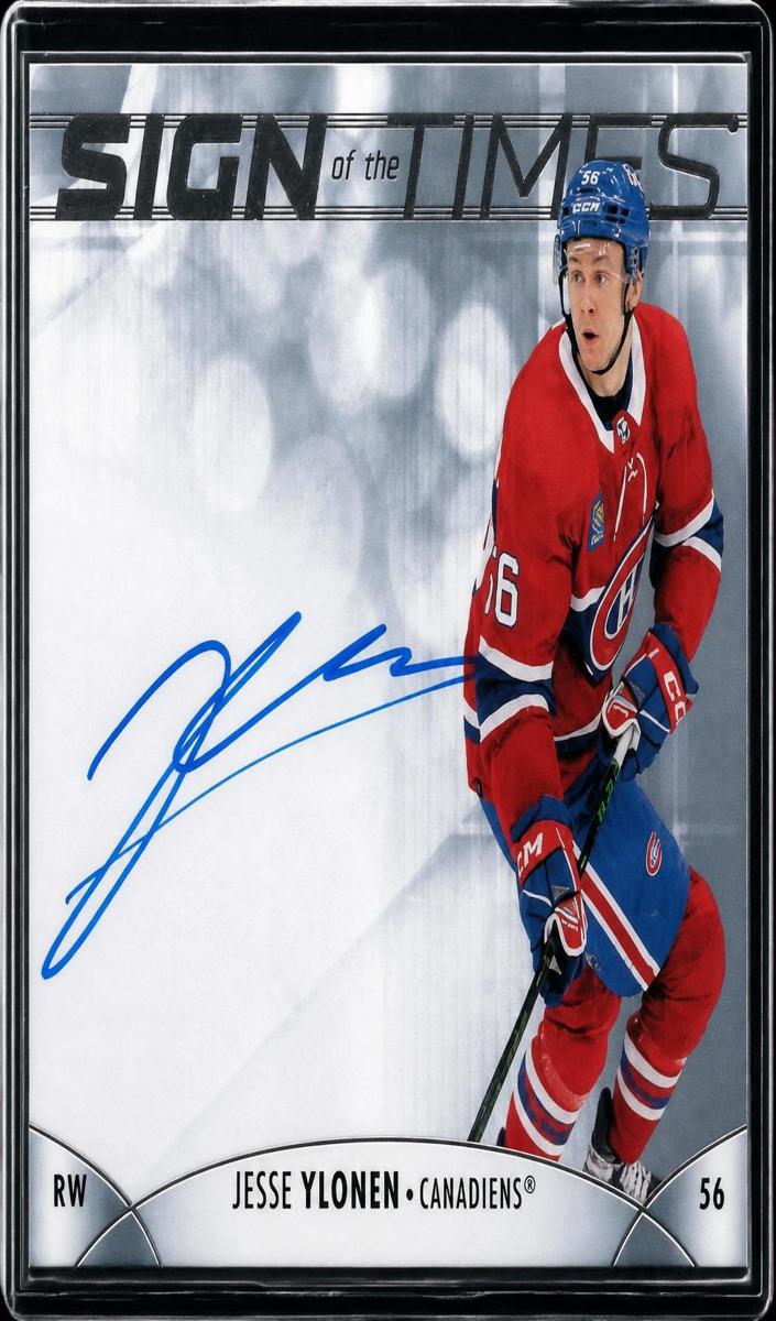2023 SP Authentic Jesse Ylonen #SOTT-JY card