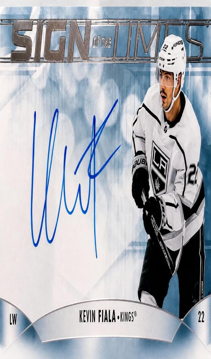 2023 SP Authentic Kevin Fiala #SOTT-KF card