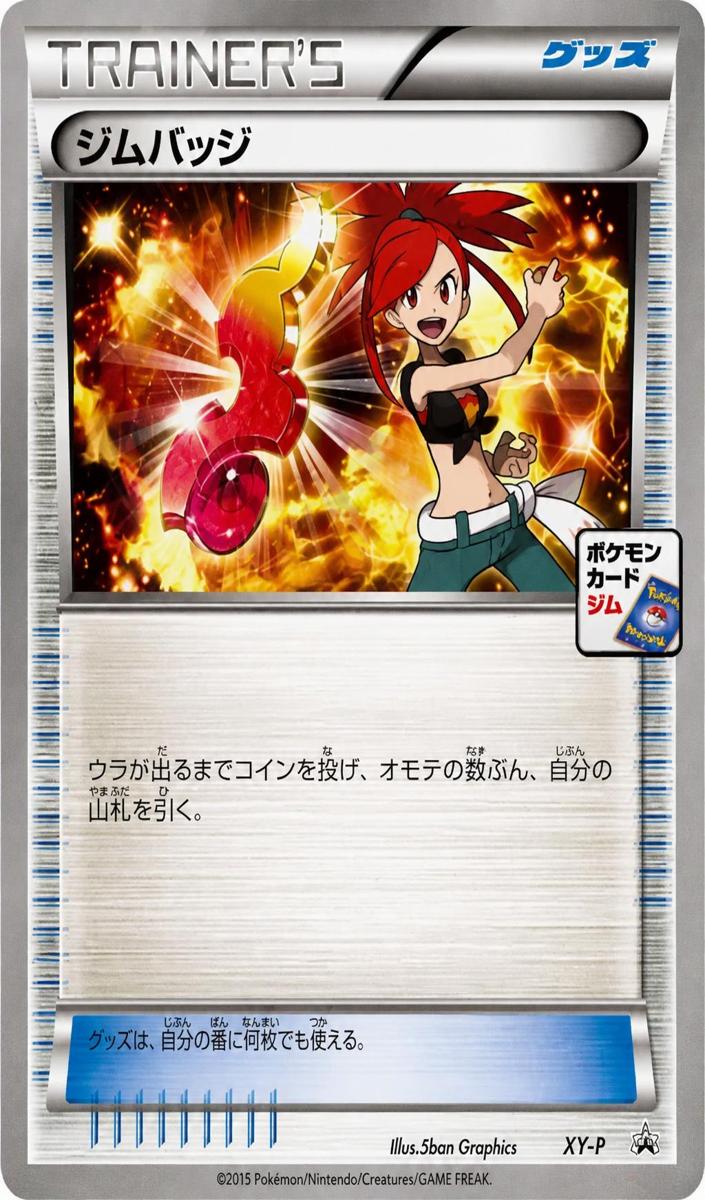 2015 Gym Badge Flannery #XY-P