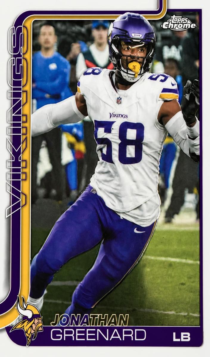 Jonathan Greenard 2025 Topps Chrome Football card