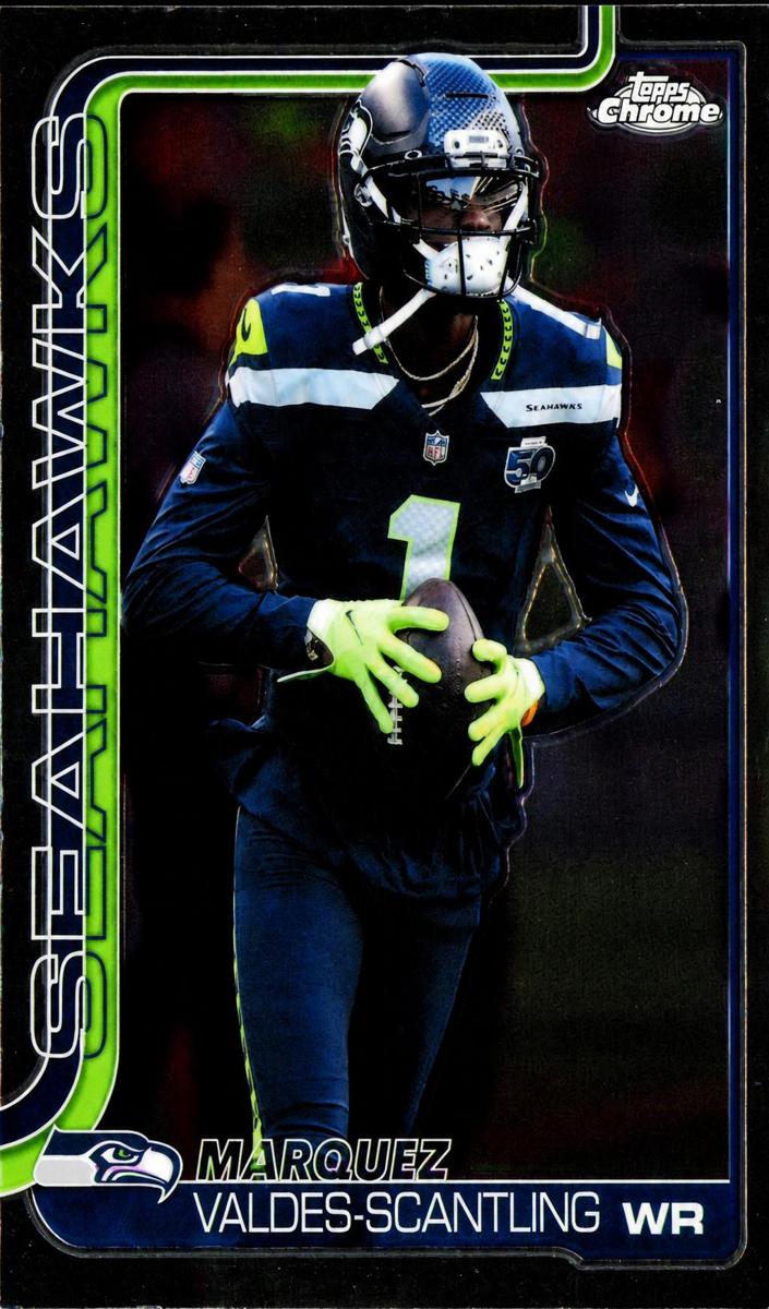 Marquez Valdes-Scantling 2025 Topps Chrome Football card